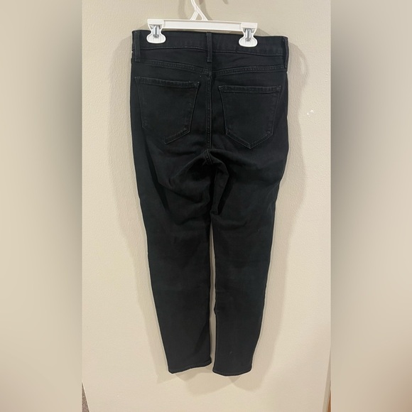 Old Navy High-Rise Wow Straight Black Jeans - Women’s Size 4 - Picture 5 of 10